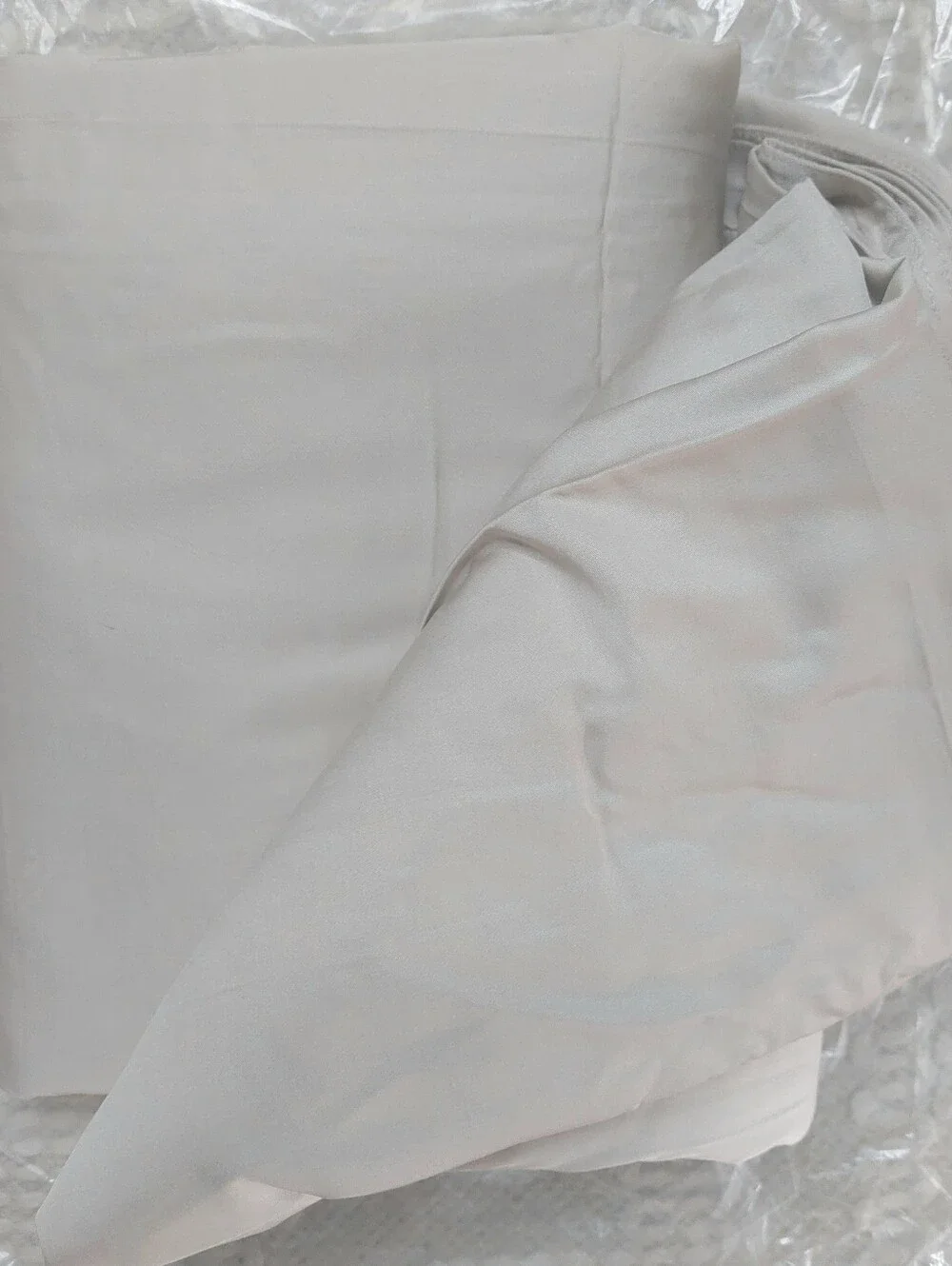 NWOT! Quince 100% Organic Vicose Bamboo -Sand Duvet Cover! Full/ Queen (722)